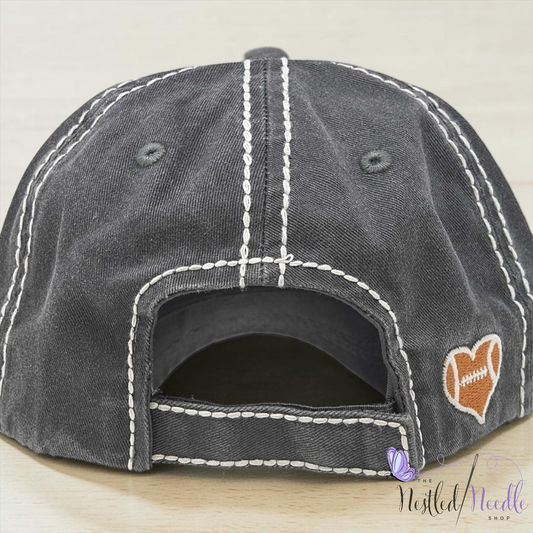 Women’s "Football Mama”Vintage Style Cap