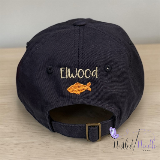 Infant Toddler Kid Personalized GONE FISHING Cap