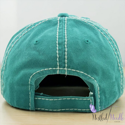 Women’s "Blessed MOM" Vintage Style Cap