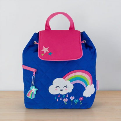 Stephen Joseph RAINBOW Quilted Backpack