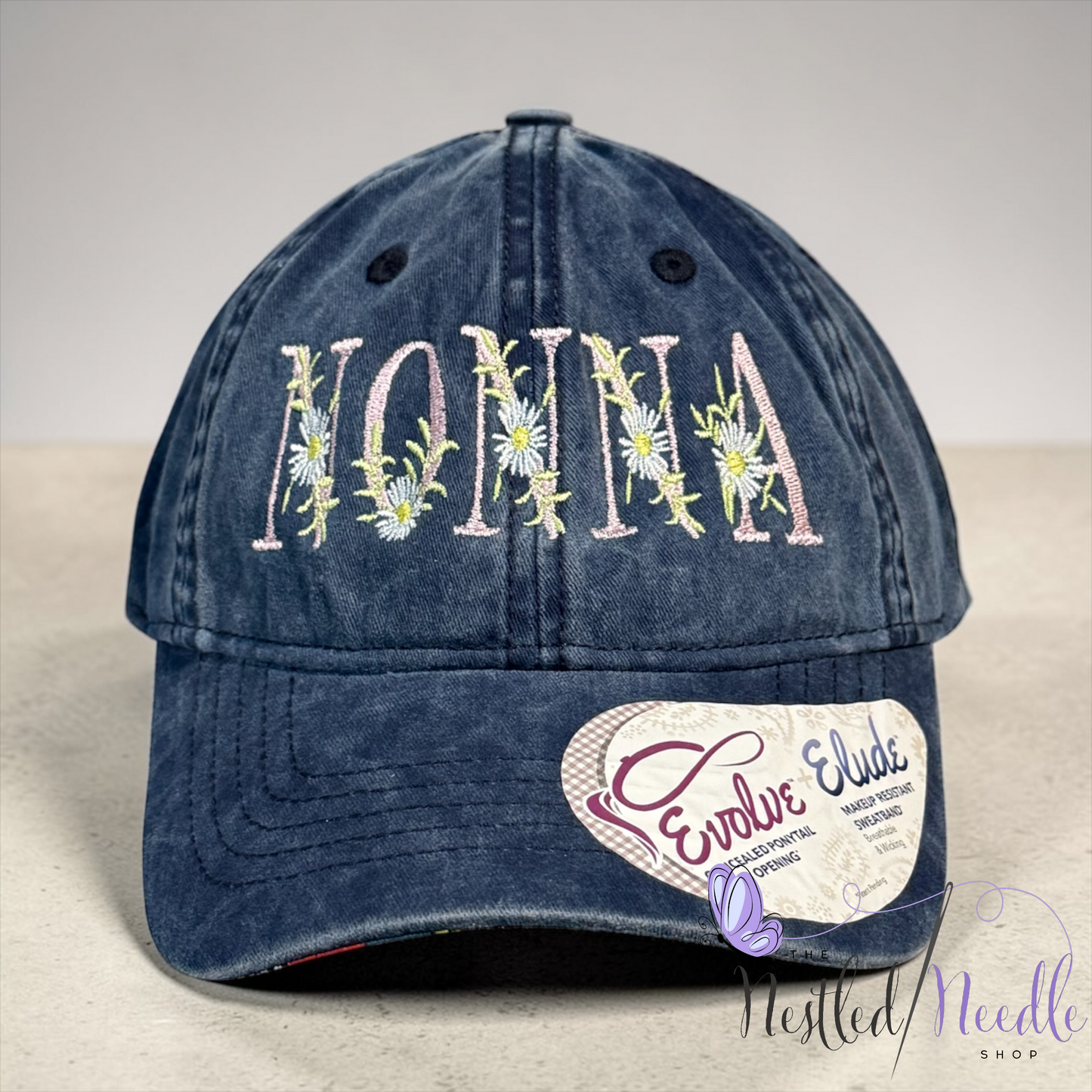 Women's Personalized "MIMI, NONNA, NANA, GRAMMY, MAMA, MOM, YAYA, GIGI" Cap