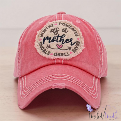 Women’s "As A Mother" Vintage Style Cap