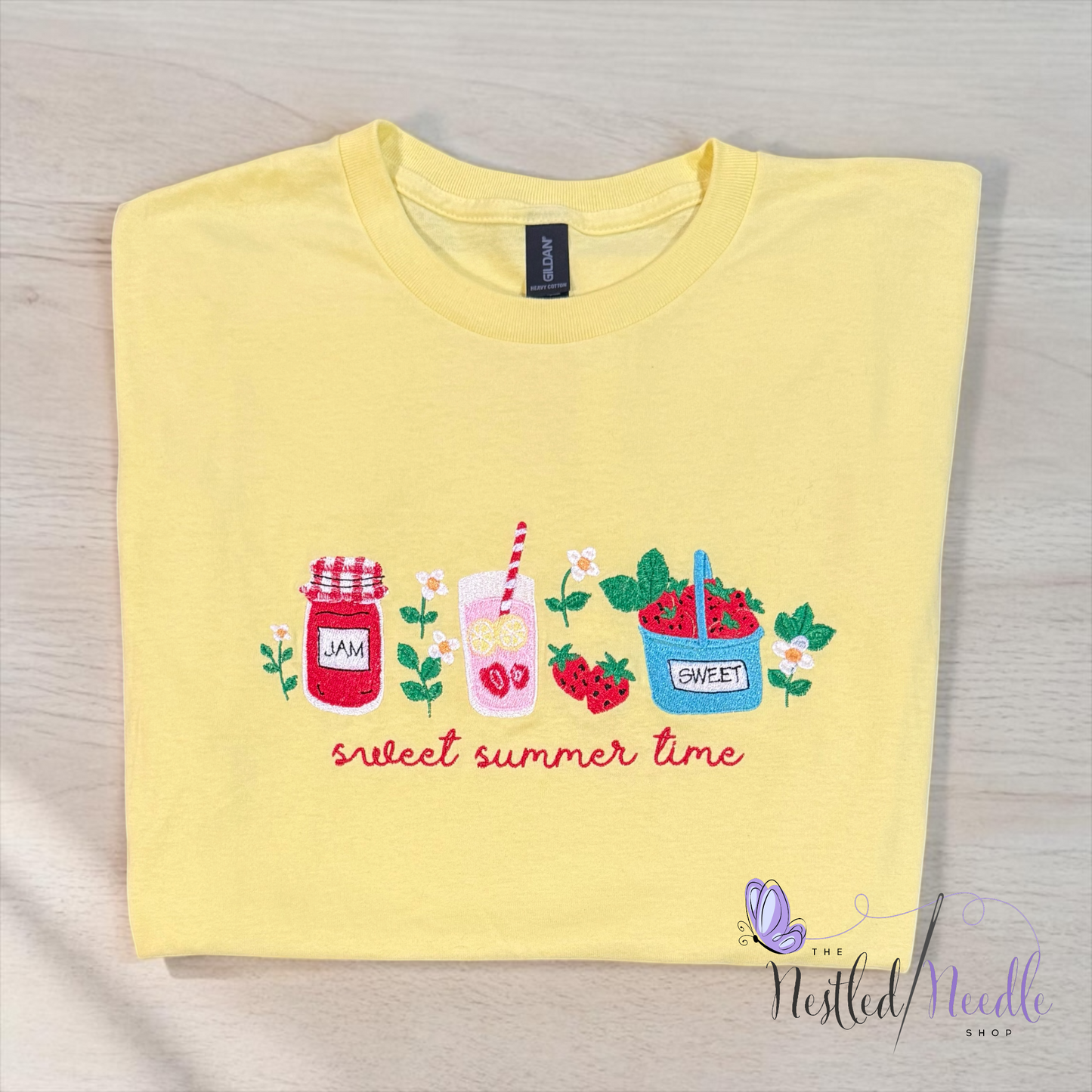 Women's Strawberry "Sweet Summertime" Tee