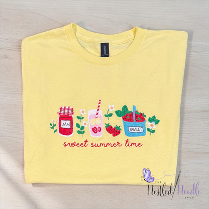 Women's Strawberry "Sweet Summertime" Tee