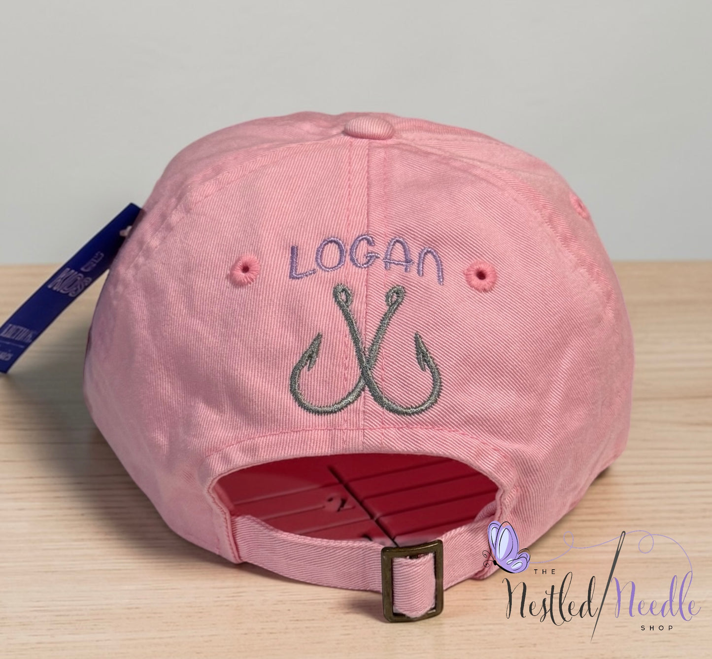 Infant Toddler Kid Girl Personalized REEL GIRLS FISH Cap