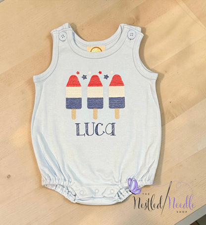 Boy Personalized Bomb Pop Trio