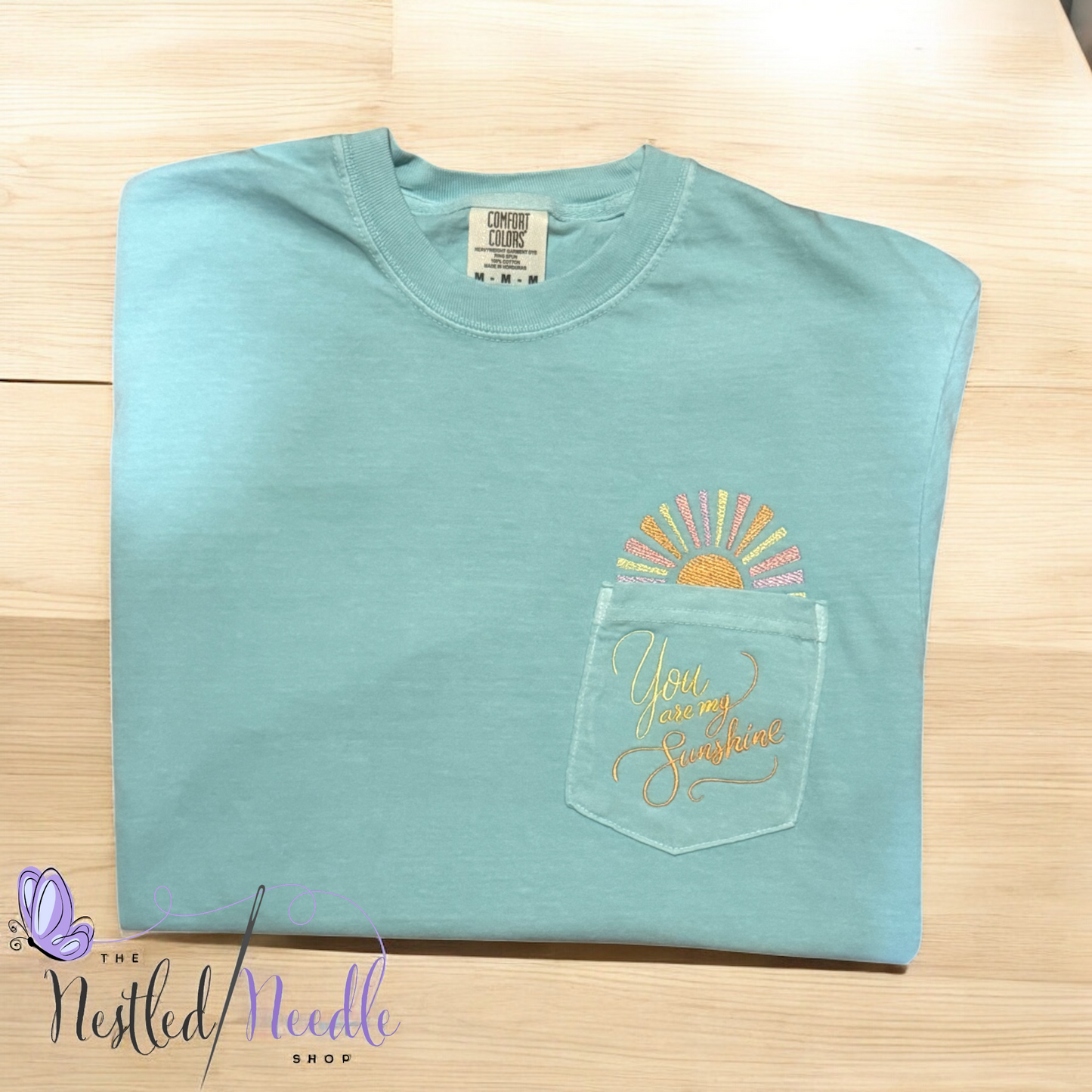 Women's "You Are My Sunshine" Pocket Tee