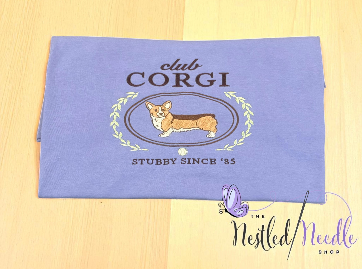 Women's "Club Corgi” Dog Tee/Sweatshirt