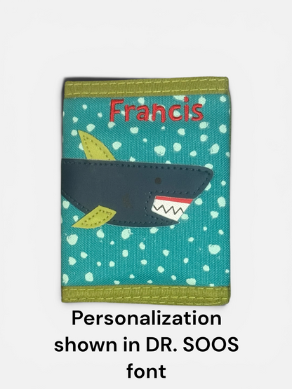 Stephen Joseph BLUE SHARK Wallet