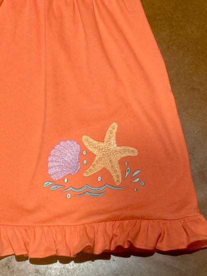 Girl Personalized Beach Themed Dress