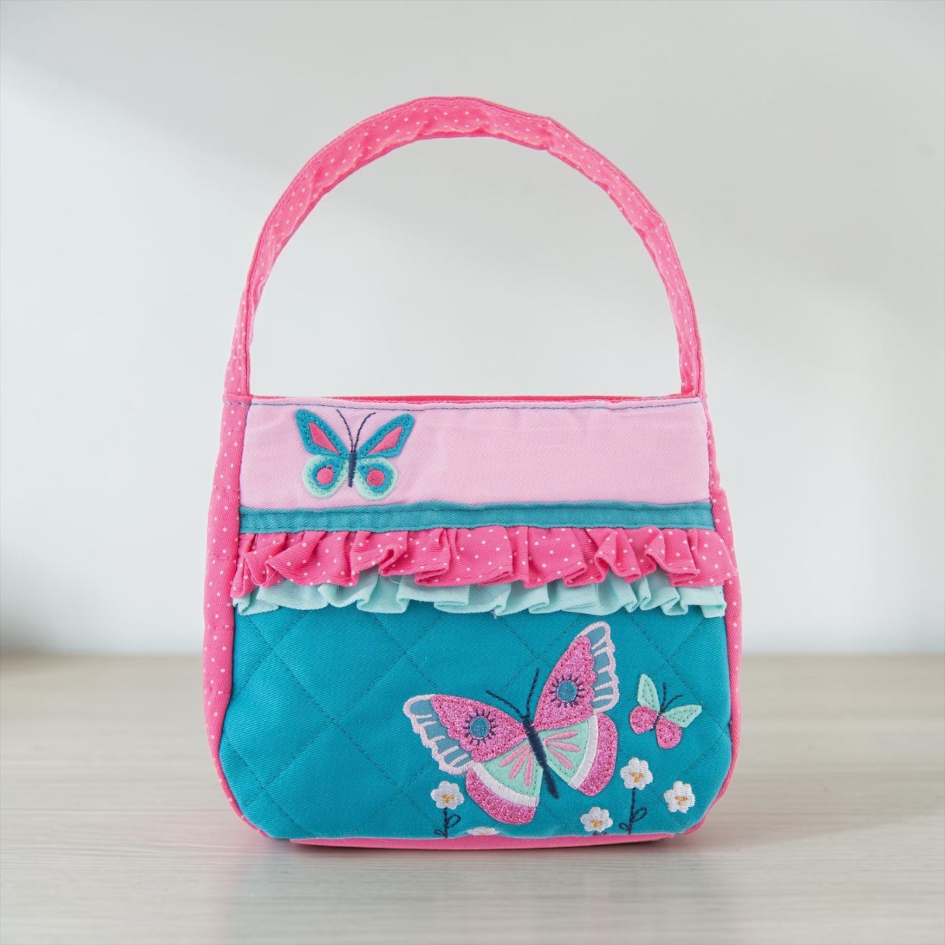 Stephen Joseph TURQUOISE BUTTERFLY Purse