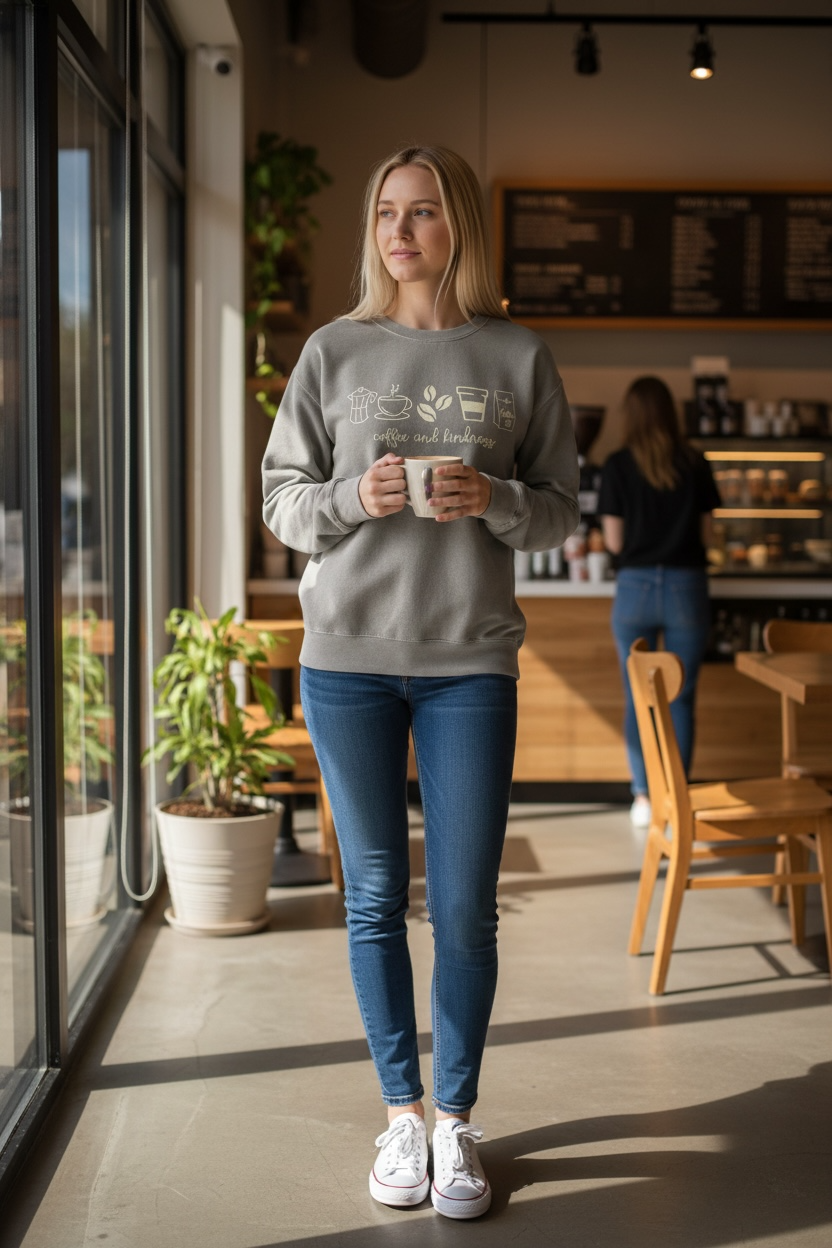 Women's "Coffee and Kindness" Tee/Sweatshirt