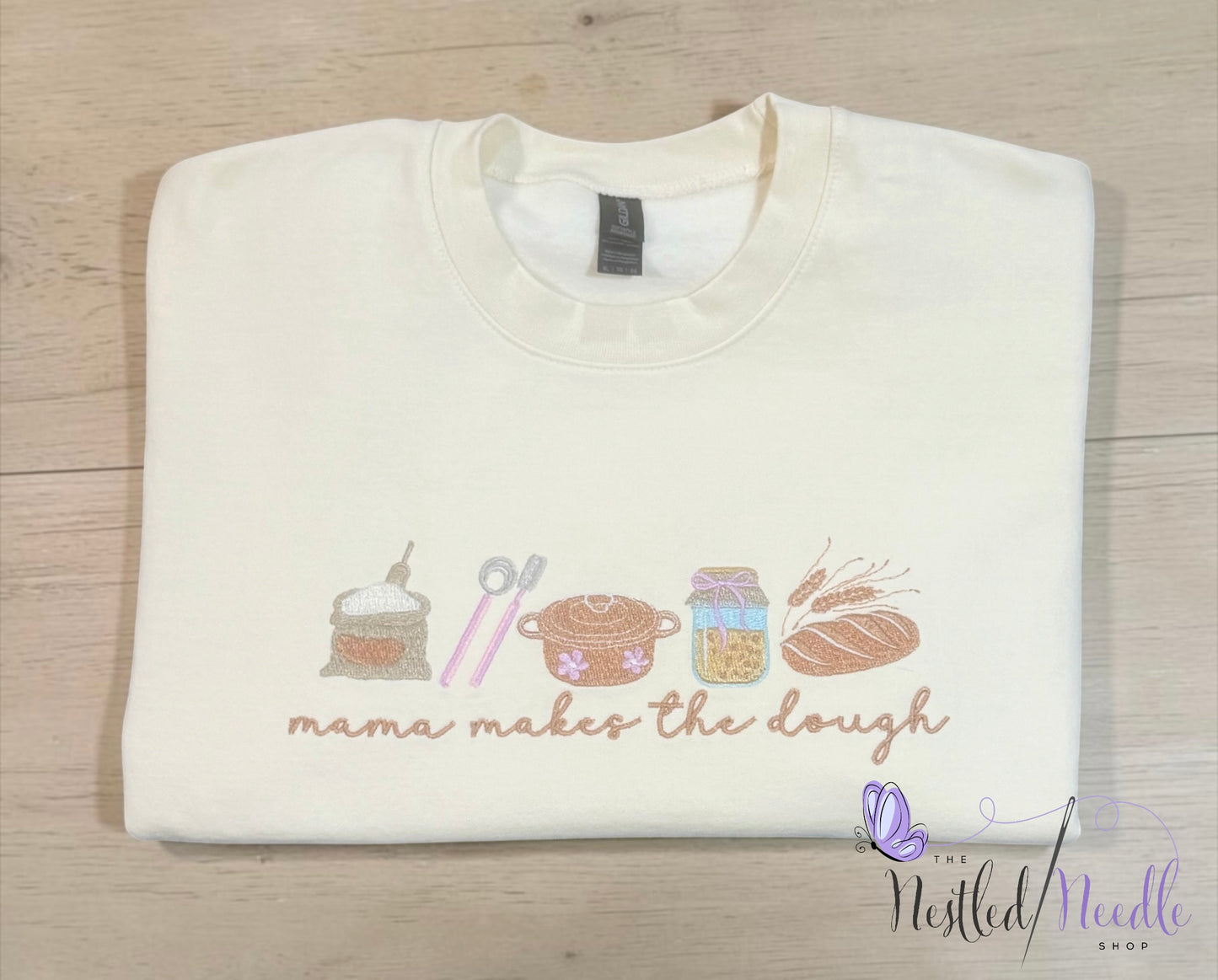 Women's "Mama Makes the Dough" Sourdough Baker Tee/Sweatshirt