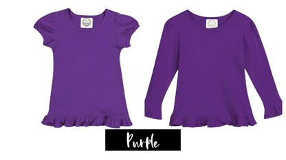 Girl "Geaux" TIGER Appliqué Embroidered Top