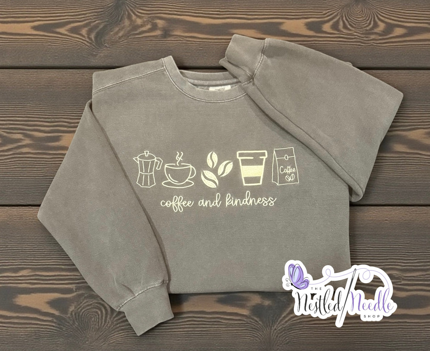 Women's "Coffee and Kindness" Tee/Sweatshirt