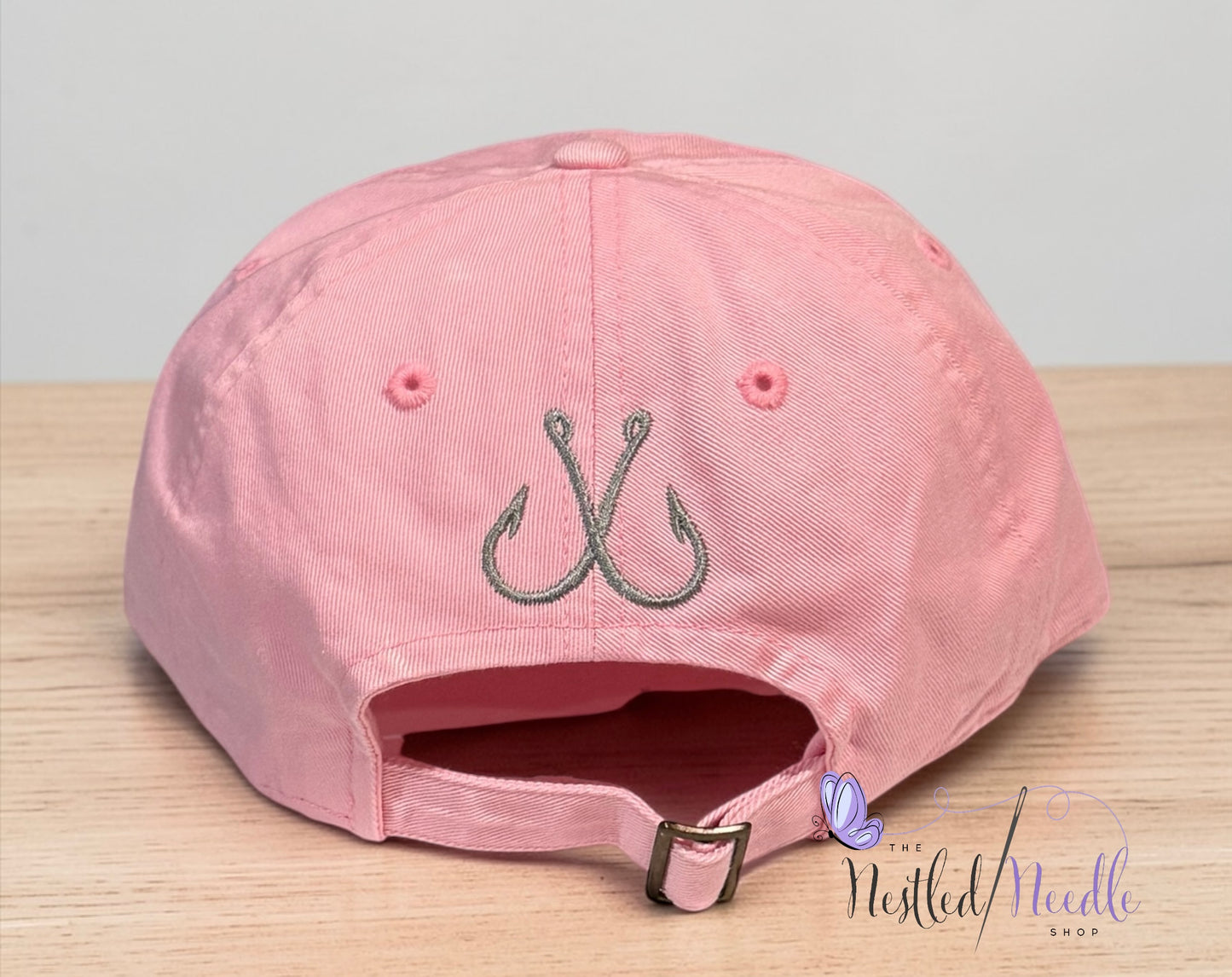 Infant Toddler Kid Girl Personalized REEL GIRLS FISH Cap
