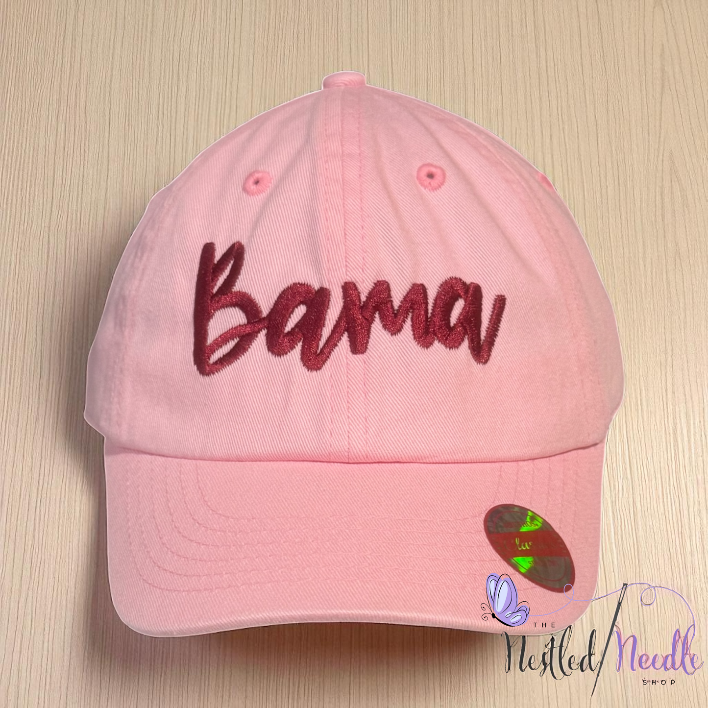Infant Toddler Kid Personalized Pink BAMA Cap