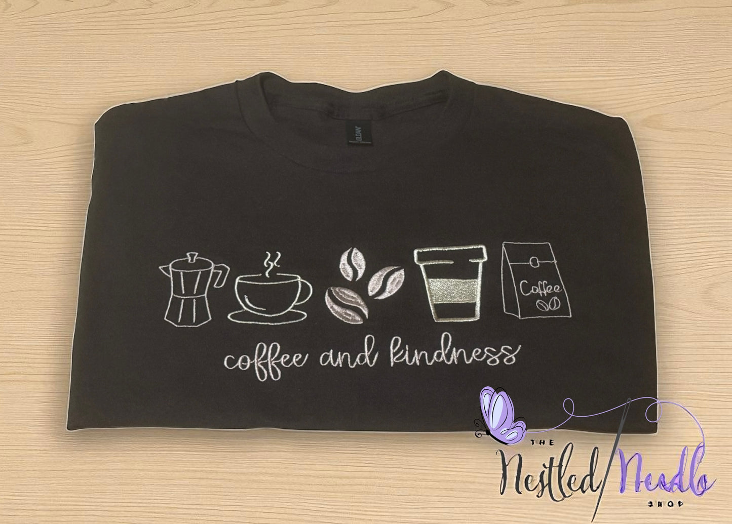 Women's "Coffee and Kindness" Tee/Sweatshirt
