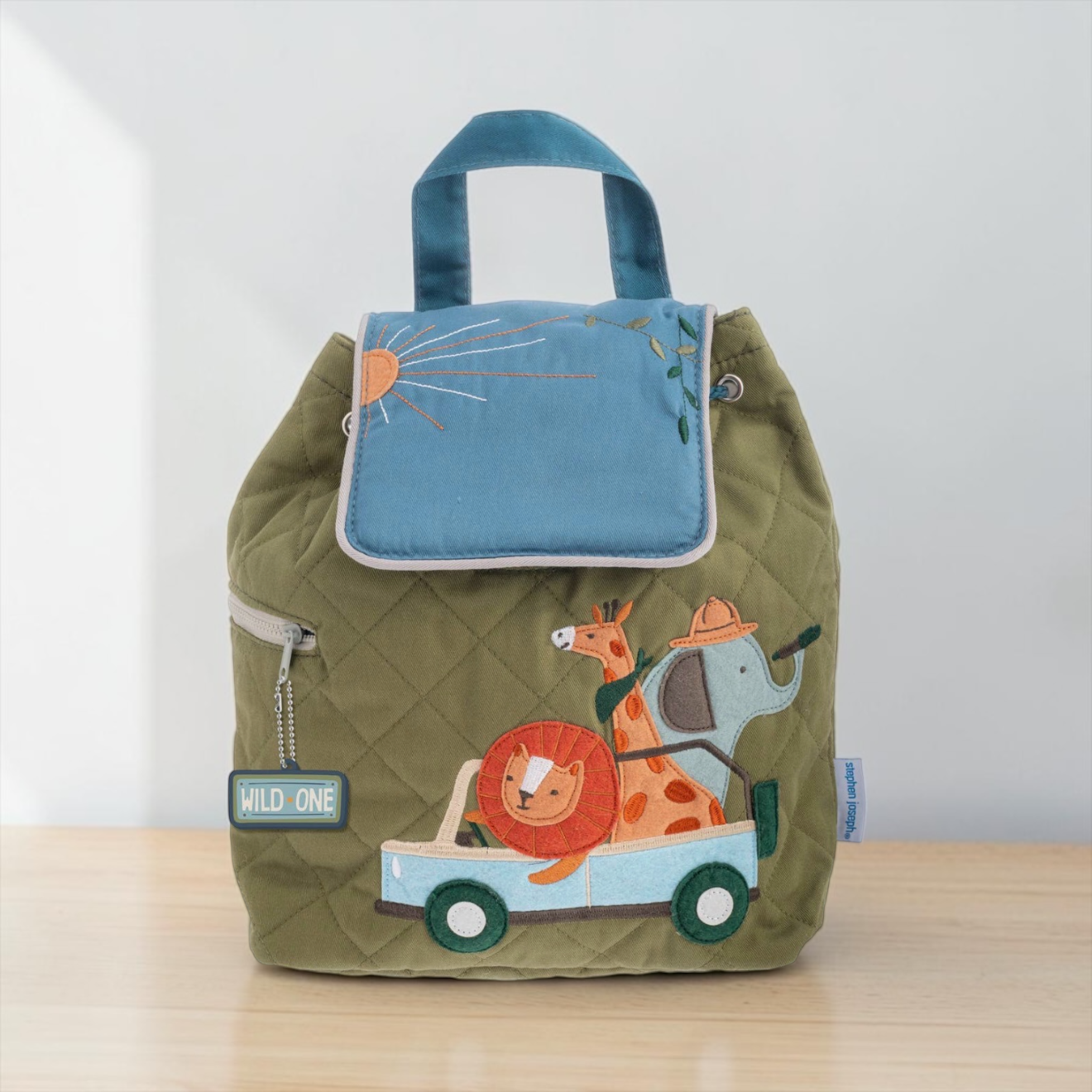 Stephen Joseph NEW ZOO Quilted Backpack