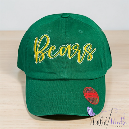 Infant Toddler Kid Personalized BEARS Cap