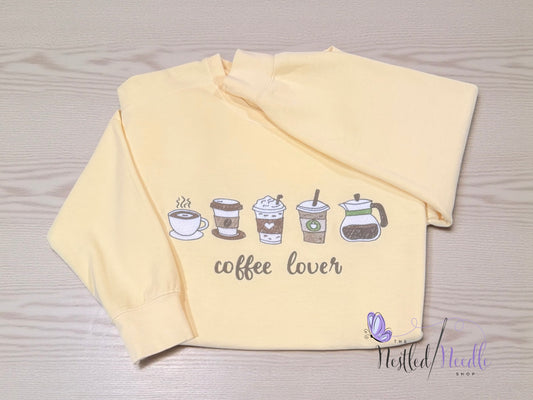 Women's "Coffee Lover" Tee/Sweatshirt