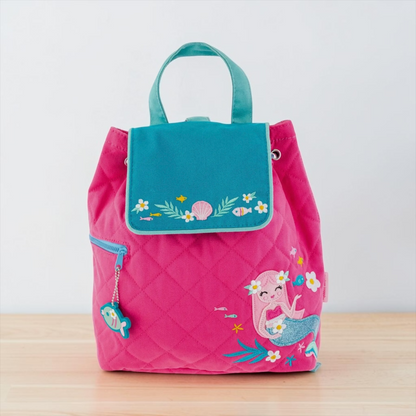 Stephen Joseph MERMAID Quilted Backpack