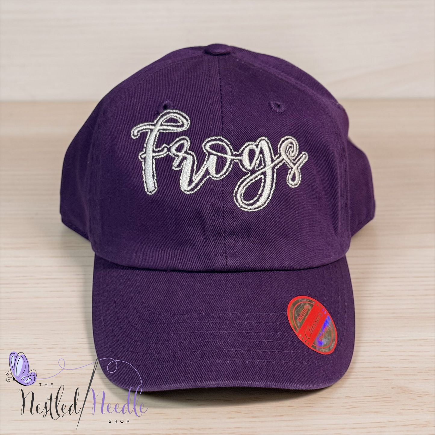 Infant Toddler Kid Personalized FROGS Cap