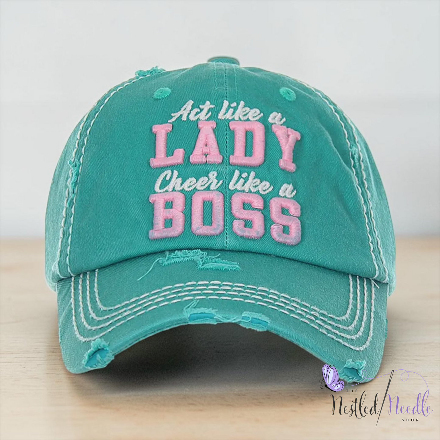 Women’s "Lady Boss" Vintage Style Cap