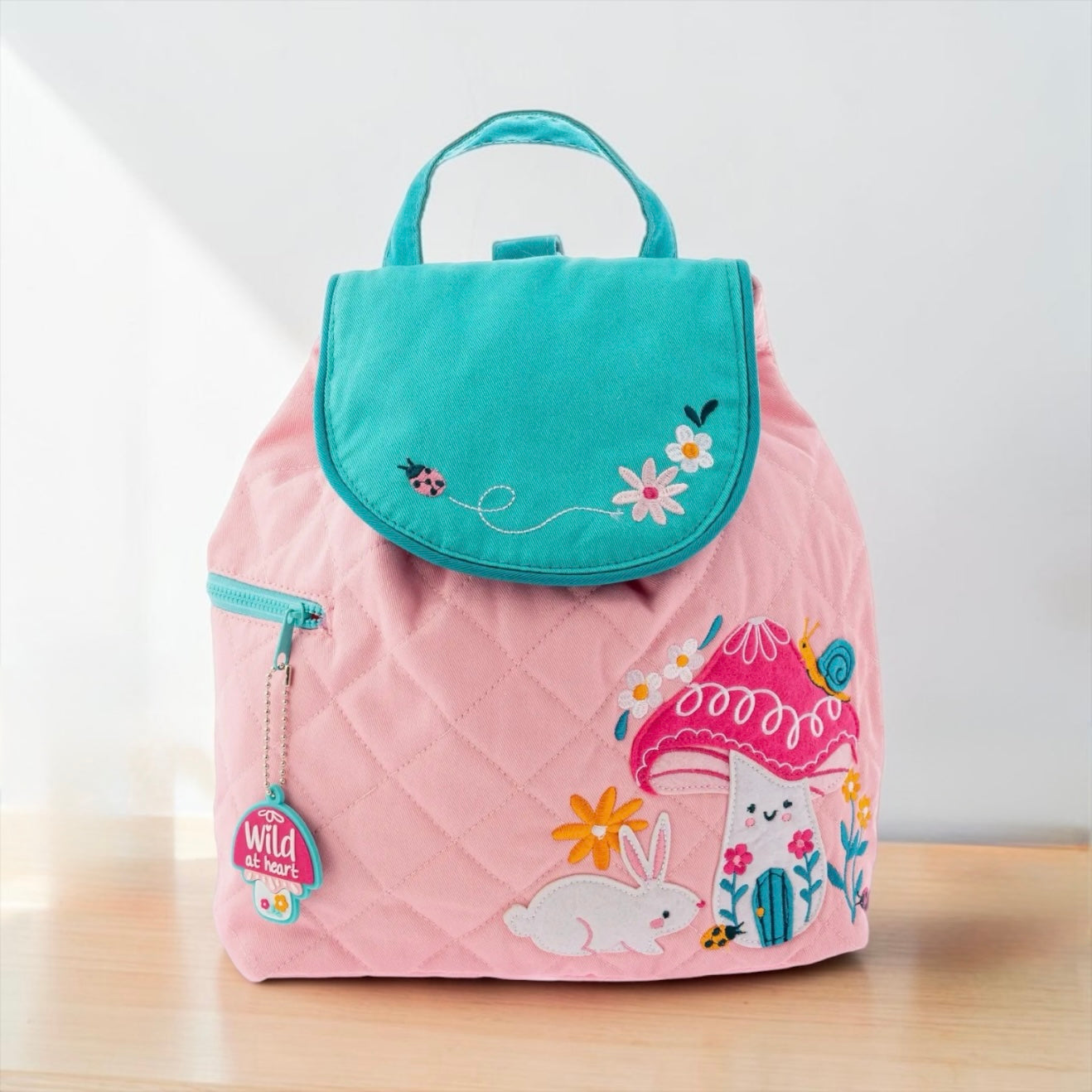 Stephen Joseph MUSHROOM Quilted Backpack