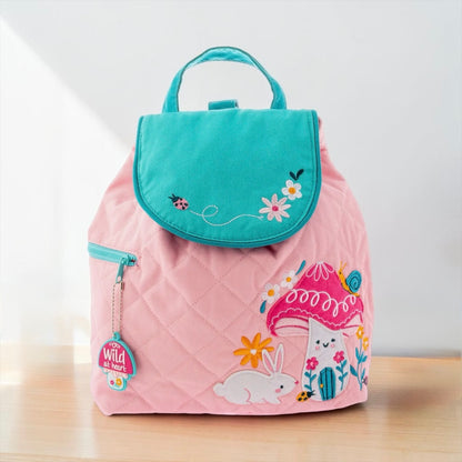 Stephen Joseph MUSHROOM Quilted Backpack