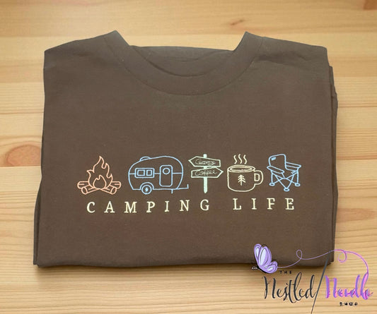 Women's "Camping Life" Tee/Sweatshirt
