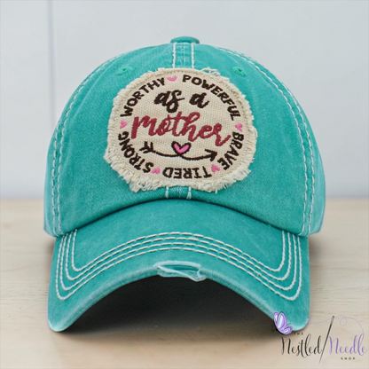 Women’s "As A Mother" Vintage Style Cap