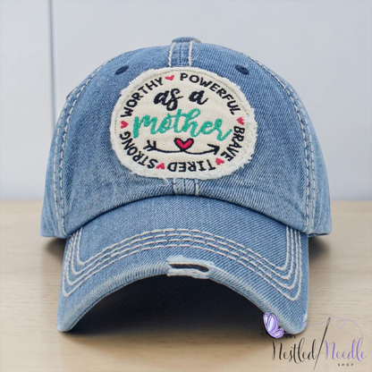 Women’s "As A Mother" Vintage Style Cap