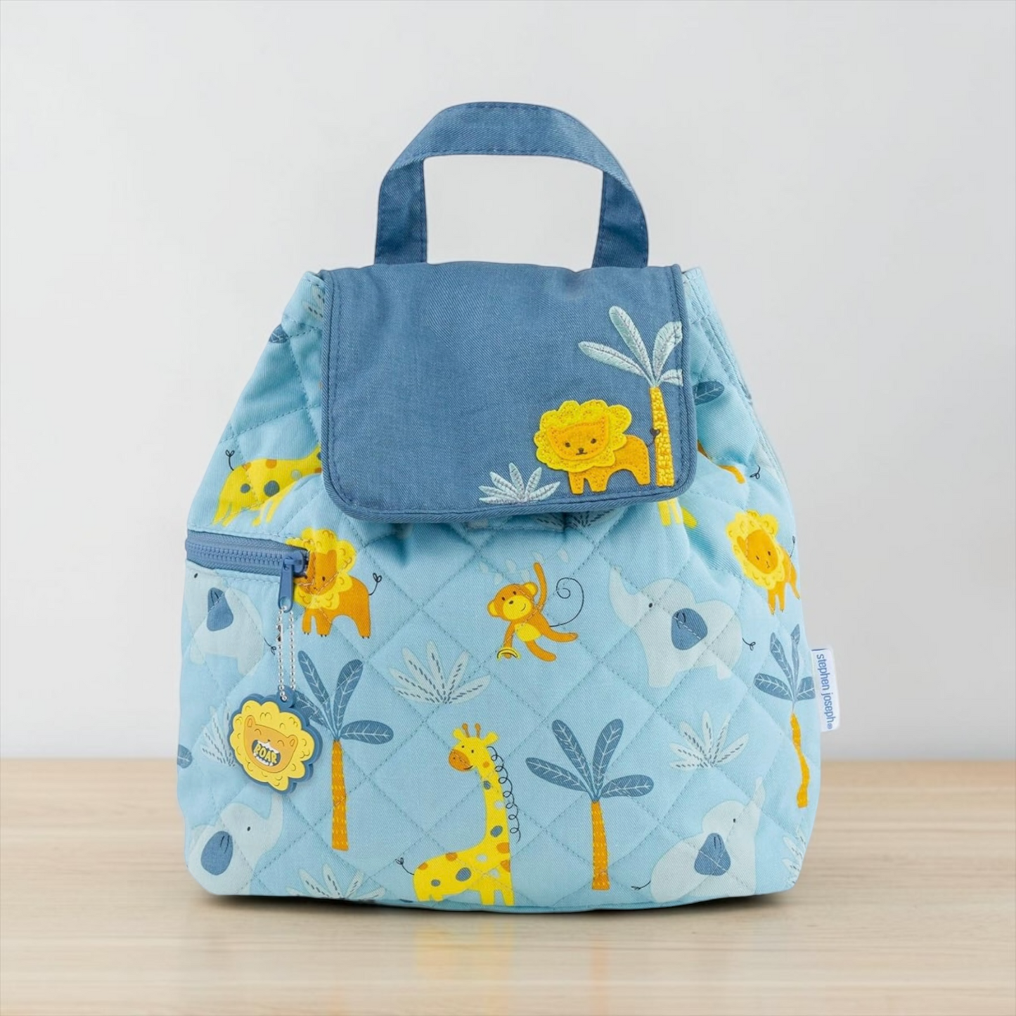 Stephen Joseph BABY ZOO Quilted Backpack
