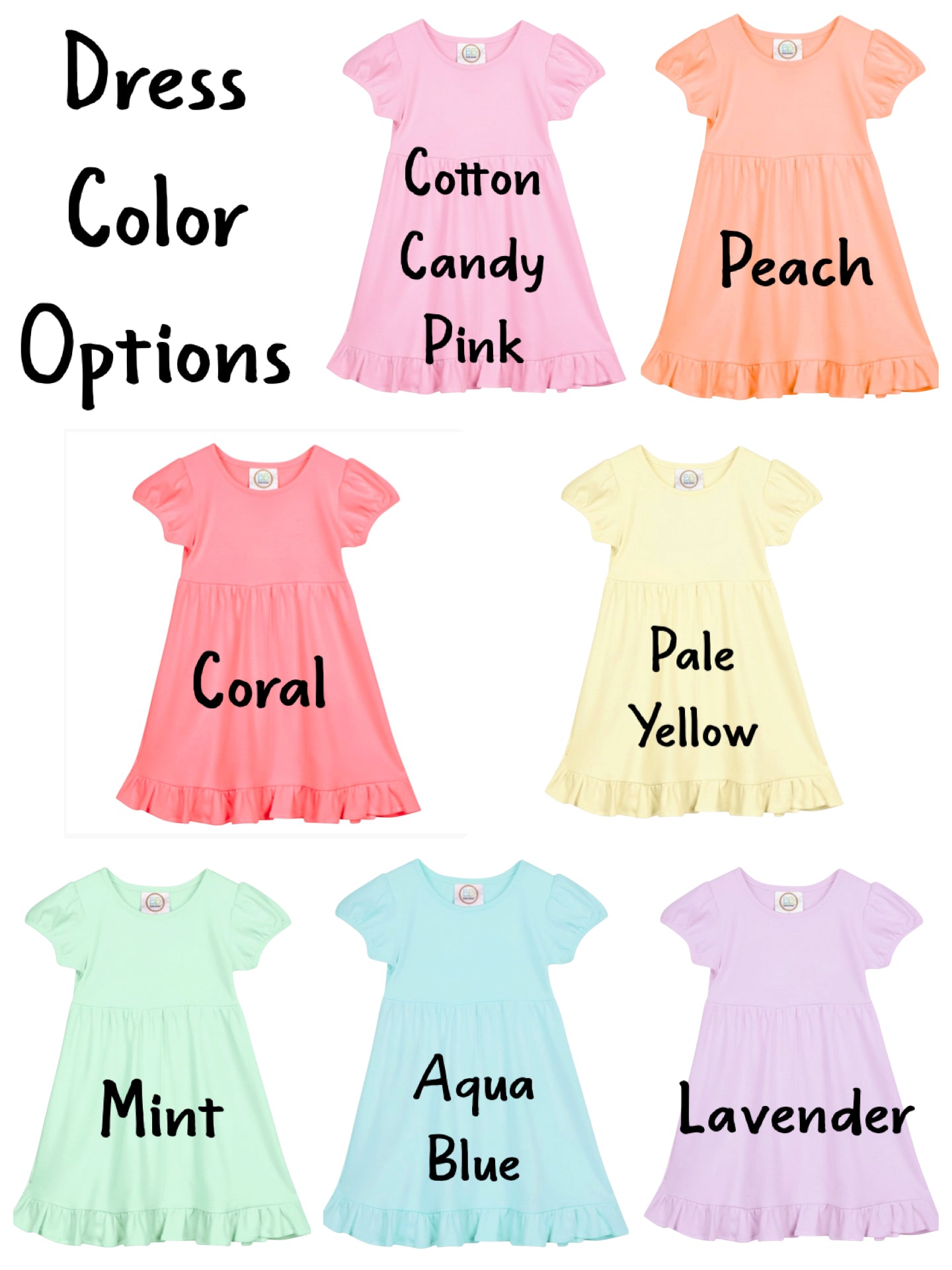 Girl Personalized Beach Themed Dress