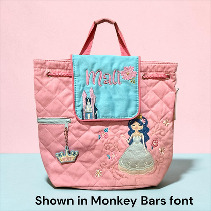 Stephen Joseph PRINCESS Quilted Backpack