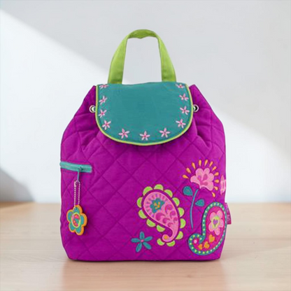 Stephen Joseph PAISLEY Quilted Backpack